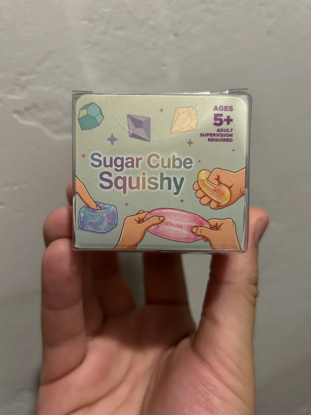 Sugar Cube Squishy Set Of 4